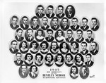 Graduating Class Photo, Day Division, 1945 by Bentley University