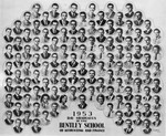 Graduating Class Photo, Day Division, 1953 by Bentley University