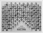 Graduating Class Photo, Evening Division, 1955 by Bentley University
